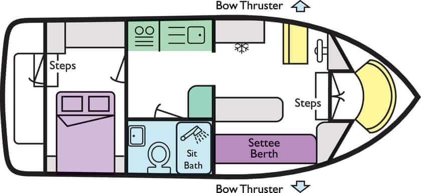 Boat plan for Royall Velvet 2 at Barnes Brinkcraft